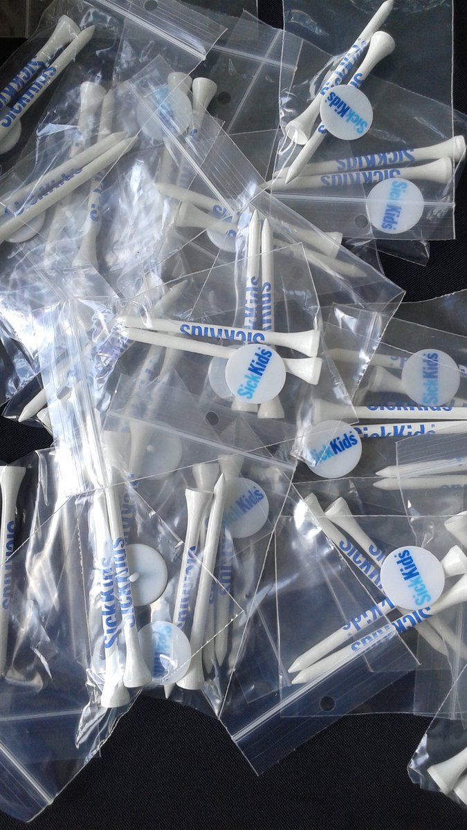 Big day at the Gillie Beans Golf Tournament <a href="/golfoakridge/">Oakridge Golf Club</a> in support of <a href="/sickkids/">SickKids Foundation</a>! Good luck golfers!