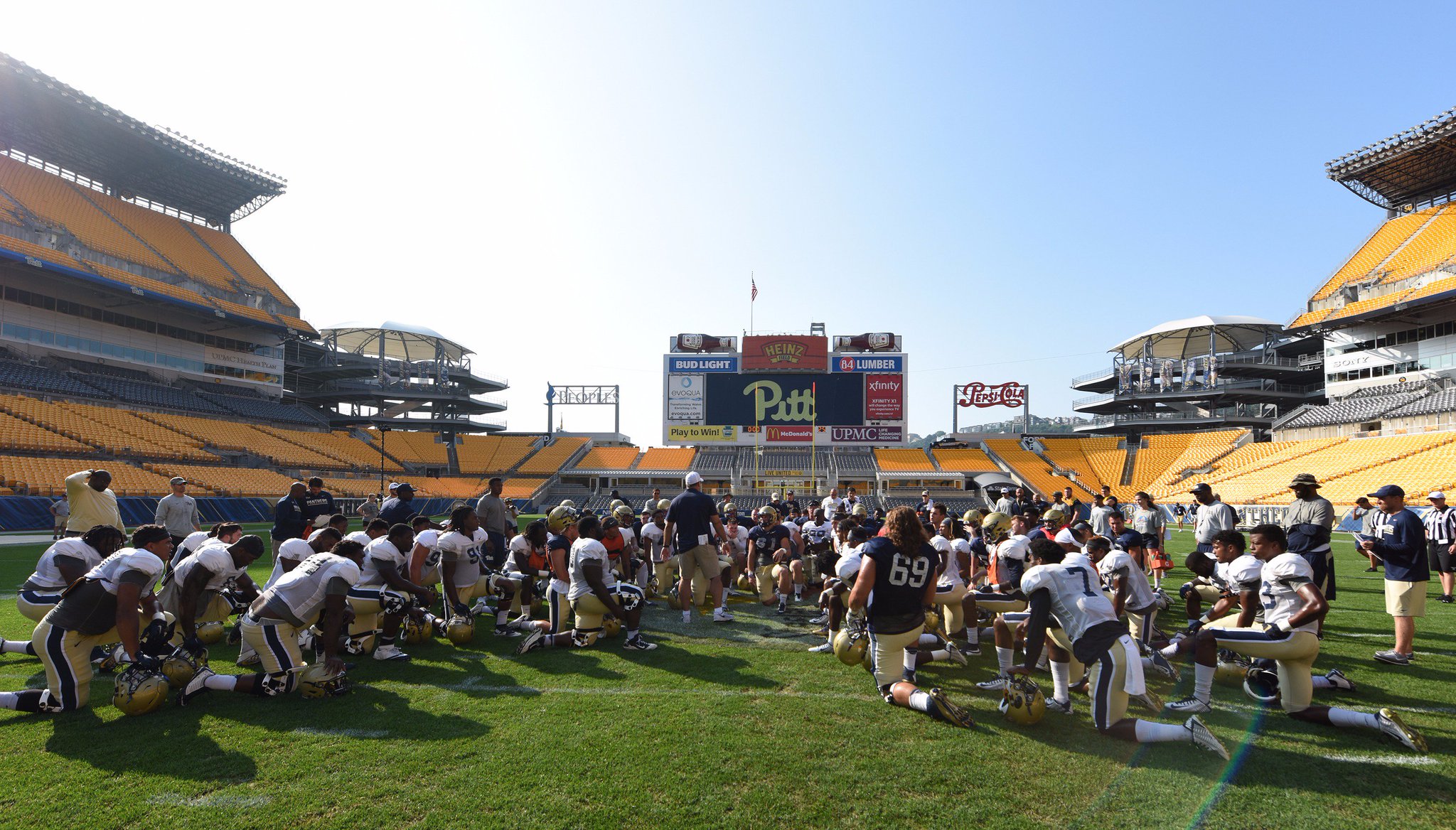 Pitt Football on Twitter "Pitt Football Camp, Day 13 Scrimmage No. 2