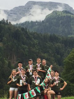 Great job Trecastle YFC Tug of War at GENSBChamps Switzerland - fuelled on #WelshMilk #BackWelshFarming #ThanksToYFC