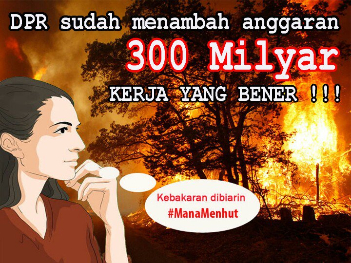 Mamalisamama's tweet photo. Kantong pejabat hehe RT @Agngpra: Mungkin ke kantongRT @ZMagedon: Anggaran lari ke kantong atau kehutan?
#ManaMenhut https://t.co/VIzy5dBFok