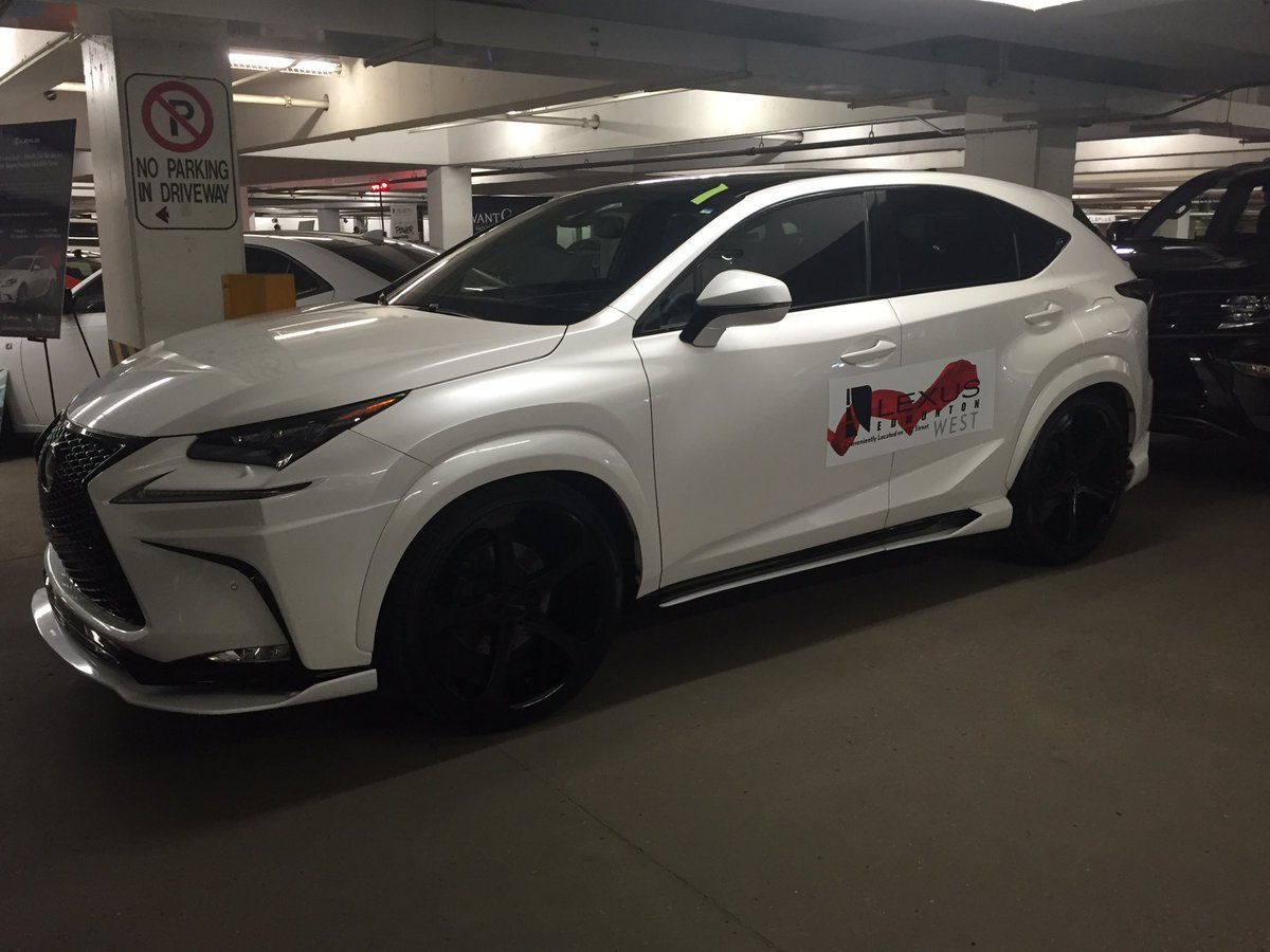 yegmotorshow's tweet photo. @LexusOfEdmonton is presenting #yegdriven today at @grantmacewan and has a ton of cool aftermarket stuff on display https://t.co/GBZoOecaKG