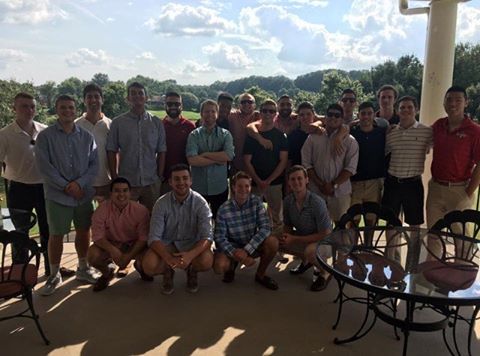 PhiPsiCVAA's tweet photo. Awesome Fall planning retreat led by @JohnDWatt for @PhiPsiVCU. Here is a picture of the guys! @PhiKappaPsi https://t.co/9JqAP2Te9o