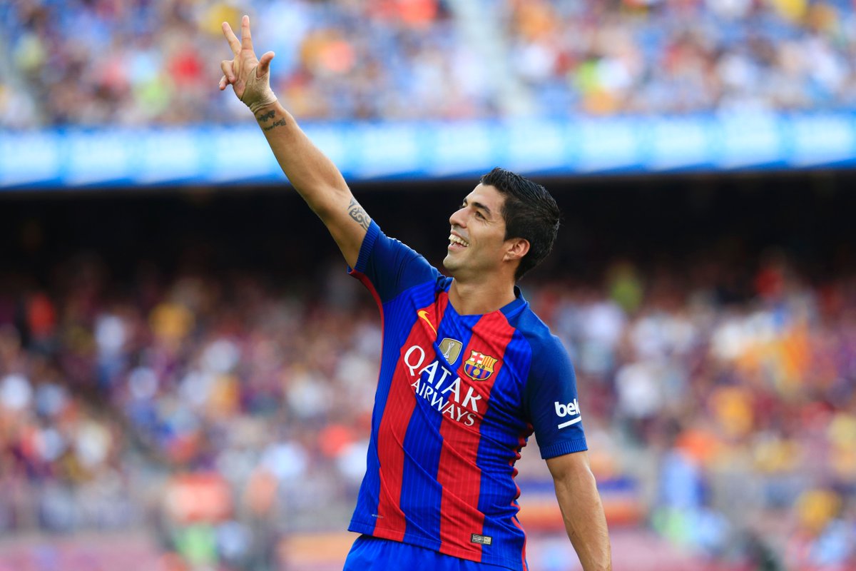 Regista's tweet photo. Luis Suárez has scored 17 goals in his last 6 La Liga matches. 🔥 https://t.co/RKSjARStYc