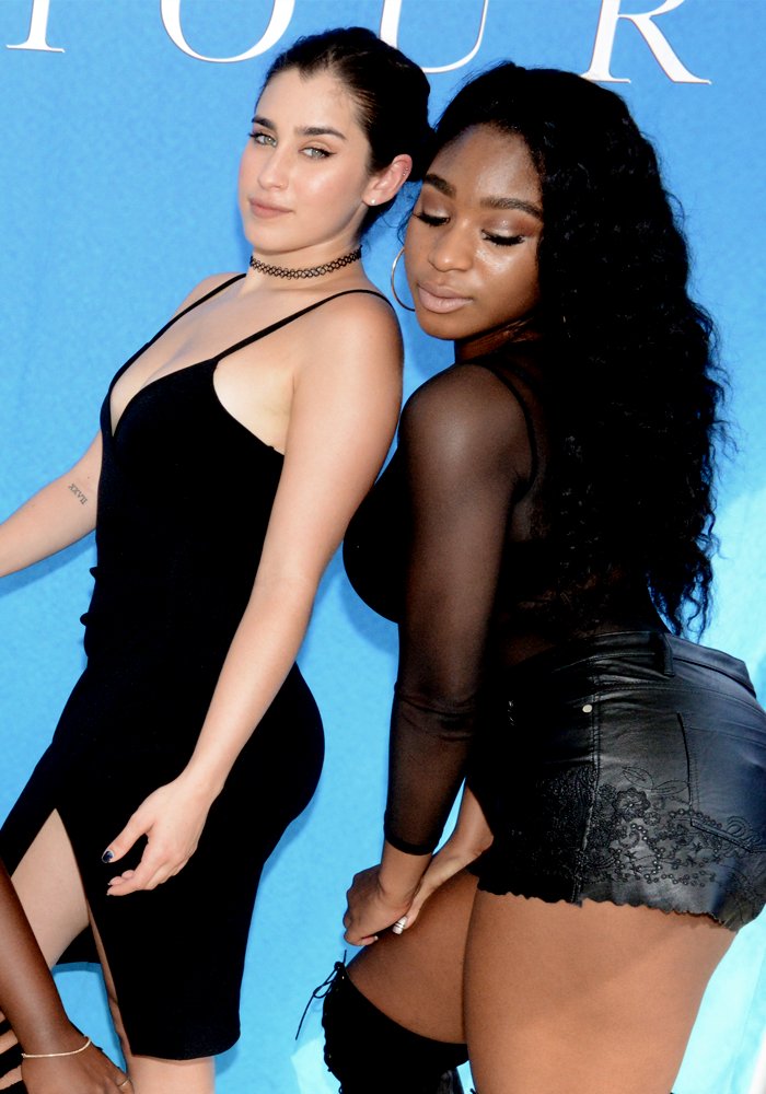 Lauren and Normani at the M&G in Raleigh. 