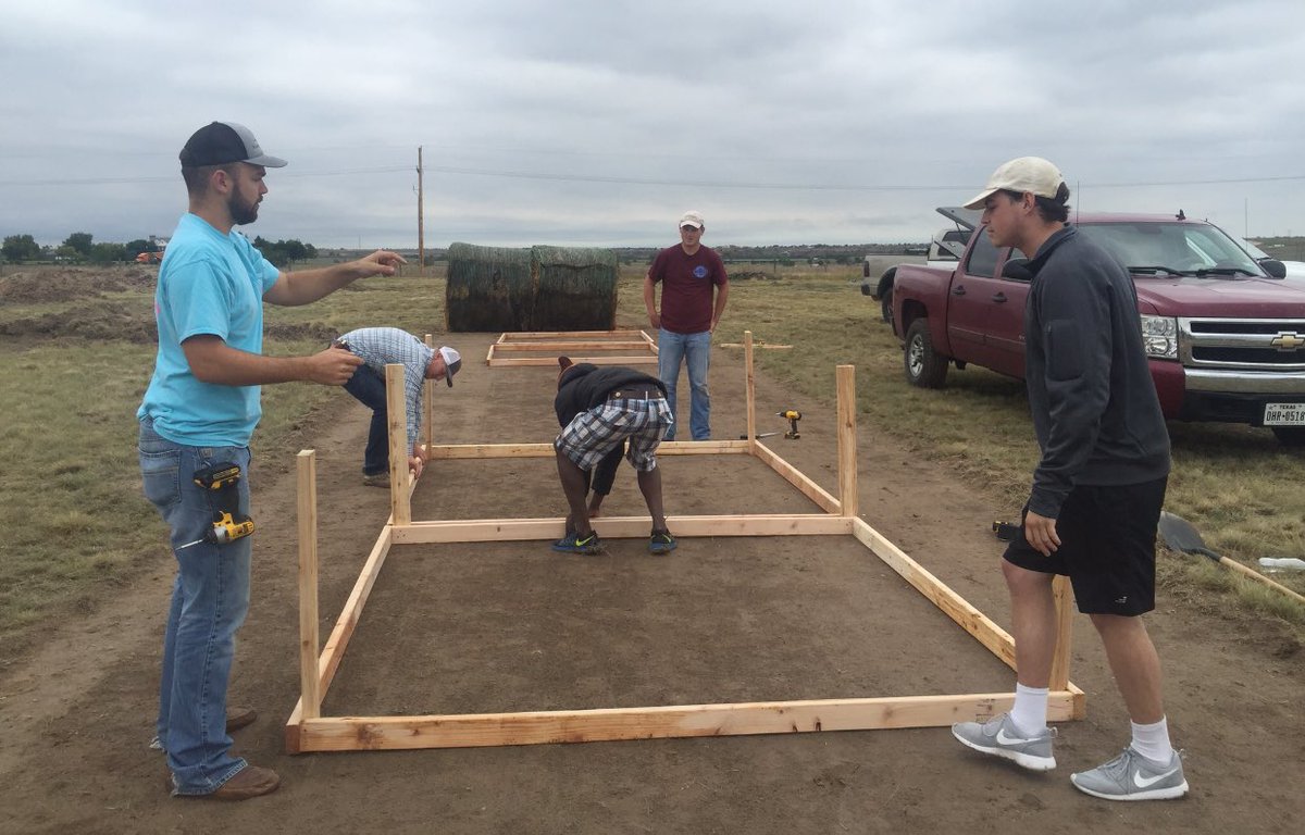 WTBuffBranding's tweet photo. Shoutout to @LEAD_WT because they kicked butt today getting the #BuffMudder set up! We are ready for #WTAMU20 https://t.co/NvNZrL3T48