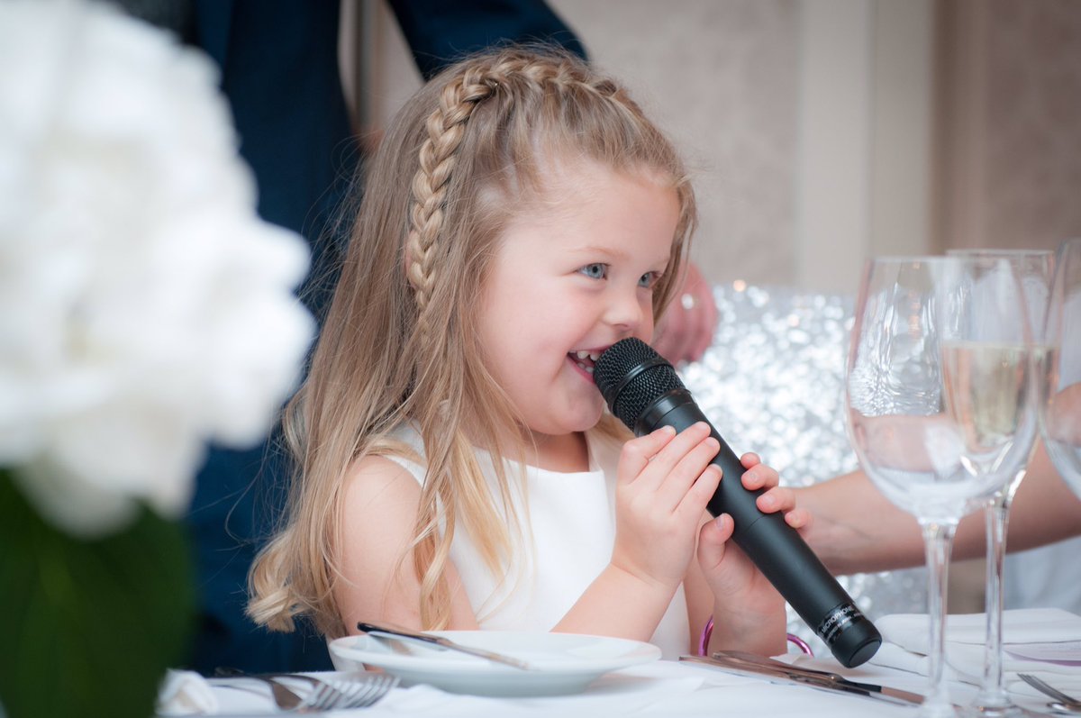 SteveAWSM's tweet image. Best speech of the day; flower girl, Skylar @RockliffeHall