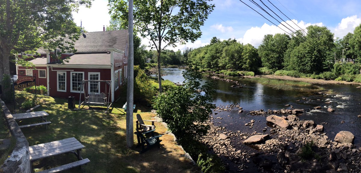 JSadiCBC's tweet image. The Riverbank General Store in Mill Village NS