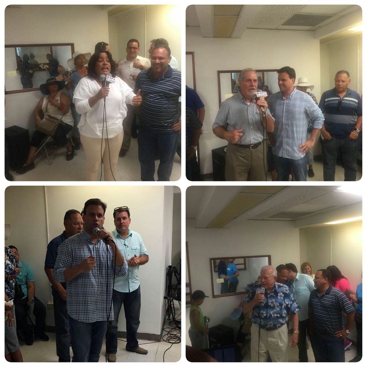 green_astrid's tweet photo. Más líderes con #CompromisoConPR llegando al #RadioMaratónPNP en nuestra nueva casa. Vota PNP 8/11/2016. https://t.co/WblxPWqjoR