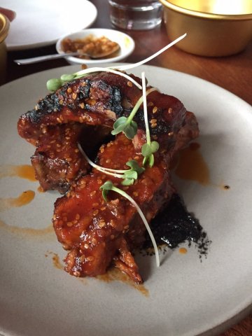 Life is short. Follow your dreams. Like eating these ribs.