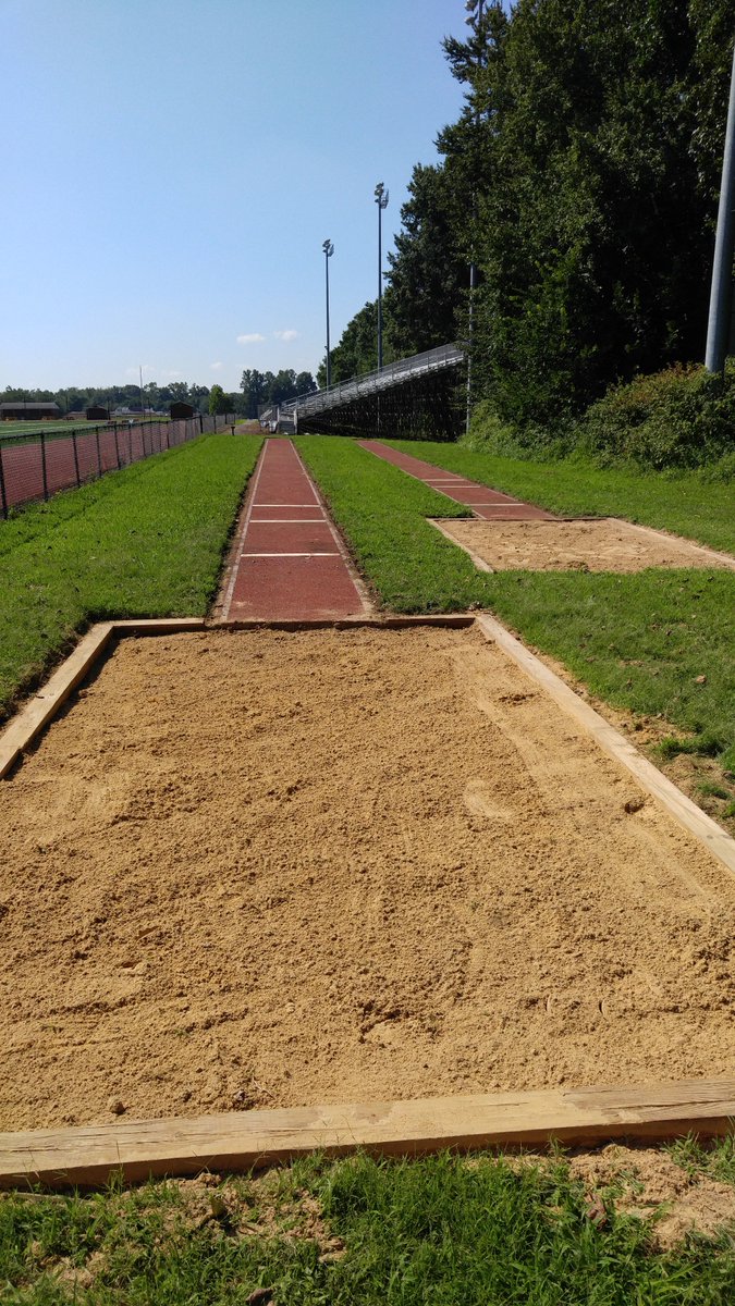 And THANK YOU!! to all those who helped with cleaning up the jumping pits! Awesome job! They look great! #OneOakton