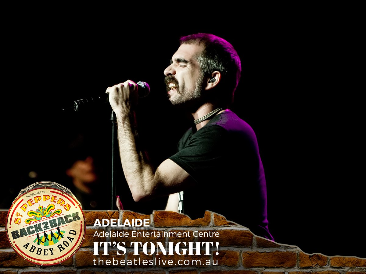 @KavTemperley <a href="/landofmorris/">Russell Morris</a> <a href="/irwinthomas/">Irwin Thomas</a> <a href="/jonallenmusic/">Jon Allen</a> are LIVE in #BeatlesBack2Back Tonight #Adelaide! See U Soon!