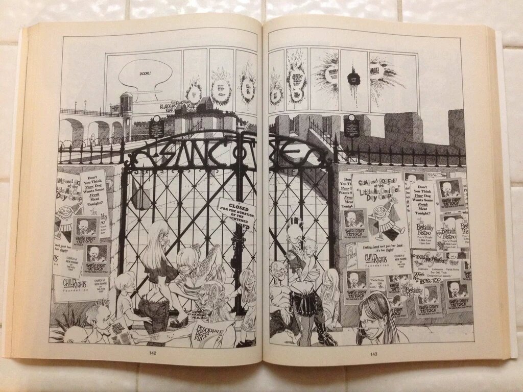 fantastical_1's tweet photo. @BilderUndWorte #Cerebus #DaveSim #Wolveroach #Cirin https://t.co/YNDkb8ap6y