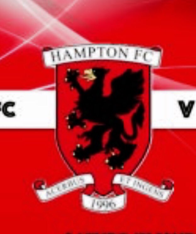 Redditch Borough v Hampton next Saturday 27th August.
