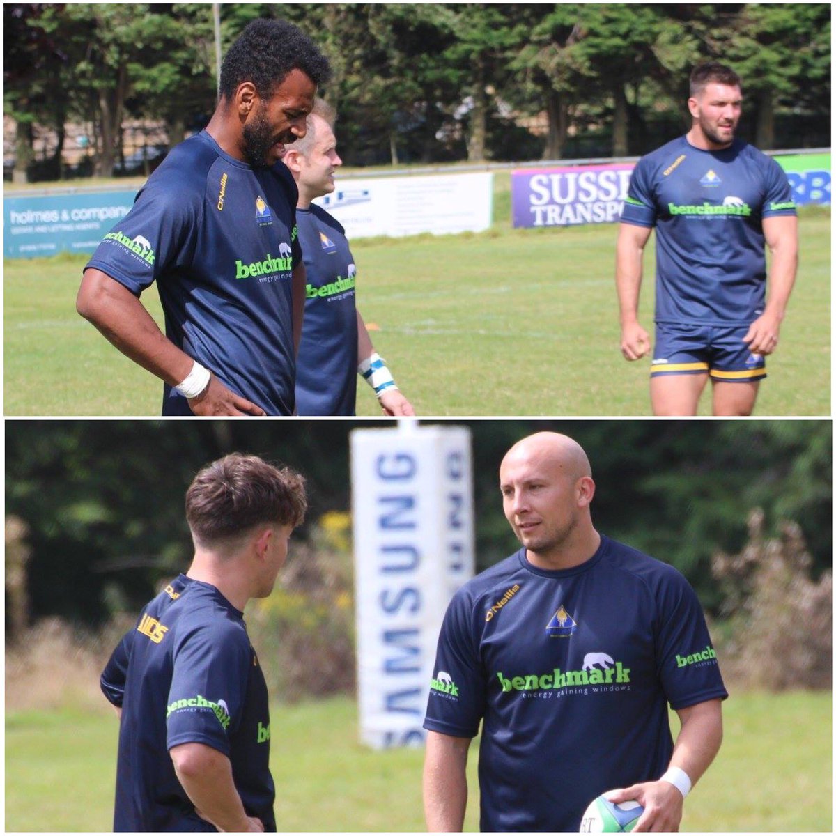 WorthingRaiders's tweet image. @BenchmarkWin warm up tops looking smart 👌🏻 #WorthingRaiders #BenchmarkWindows