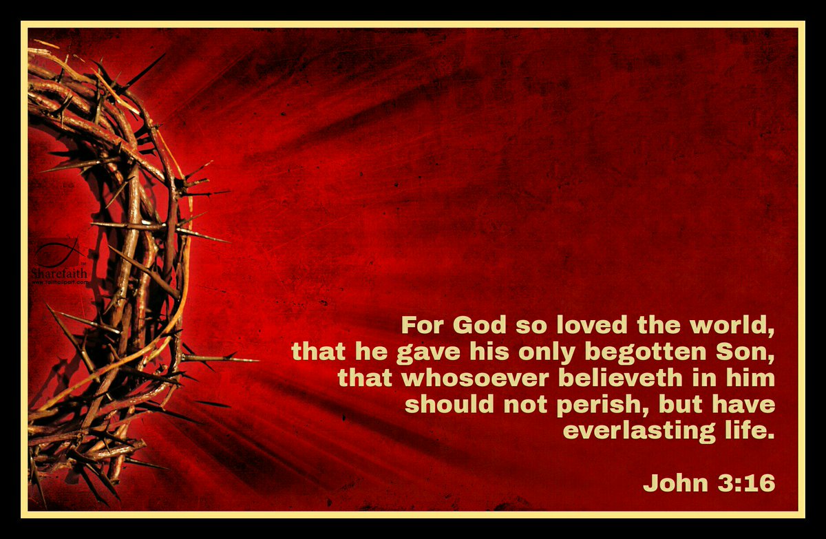 dmon4ever's tweet photo. For God so loved the world...
John 3:16
#GotPrayer? #Prayer #PrayerWarriors #PrayerRequest #PrayerWorks #ccot https://t.co/zlgr5NAyd3