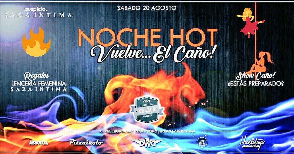 ElnegritoOrtega's tweet photo. Te esperamos con una noche muy caliente #OnFire 😈💃😈 #VuelveElCaño #SomosHH https://t.co/2EPzZfM9CY