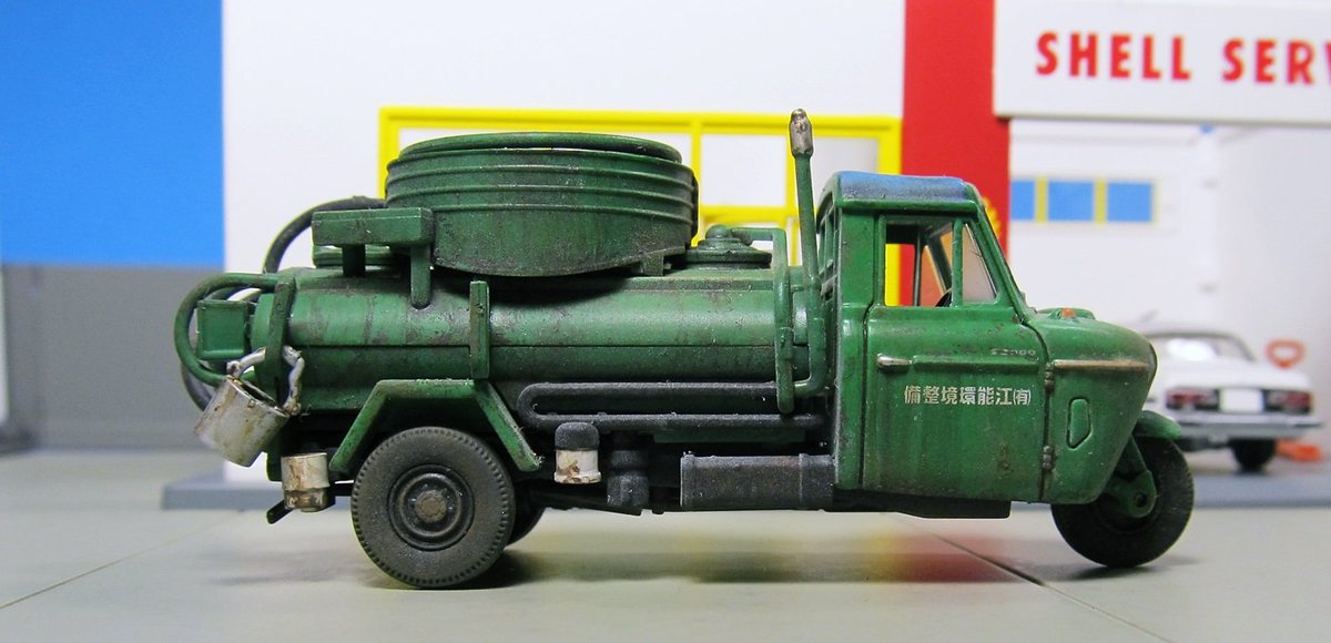 matchbox vacuum truck