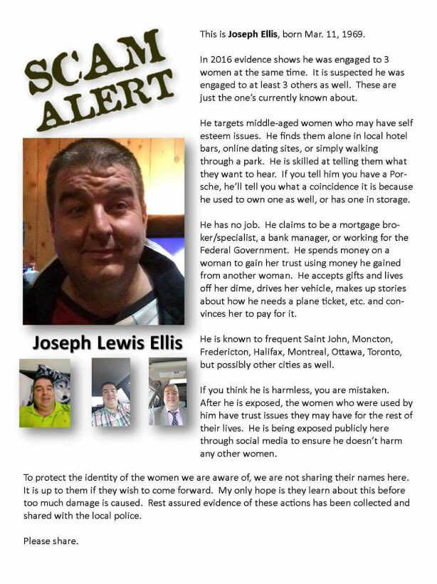 sixofdiamondsnb's tweet photo. #moncton#scam#scammer#fredericton#saintjohn #josephellis #monctonscam #monctonscammer #sjscam #freddyscam #halifax https://t.co/GoVIItIn9C