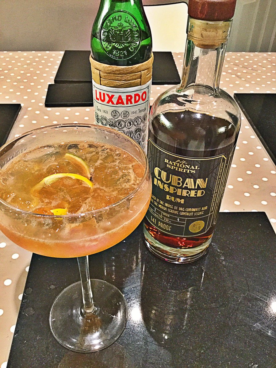 AbrahamsAndross's tweet image. @RationalSpirits @LostSpirits1 @TiareWhoDat #cubaninspiredrum #cocktails #mixology #rum #ron #rhum #rumlove