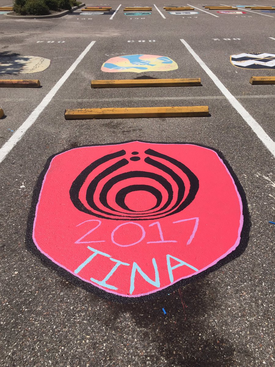Goffchristina's tweet photo. Senior parking spot looks a little sloppy but I had to! 😝 @bass_network @bassnectar https://t.co/w3NHQARzAE