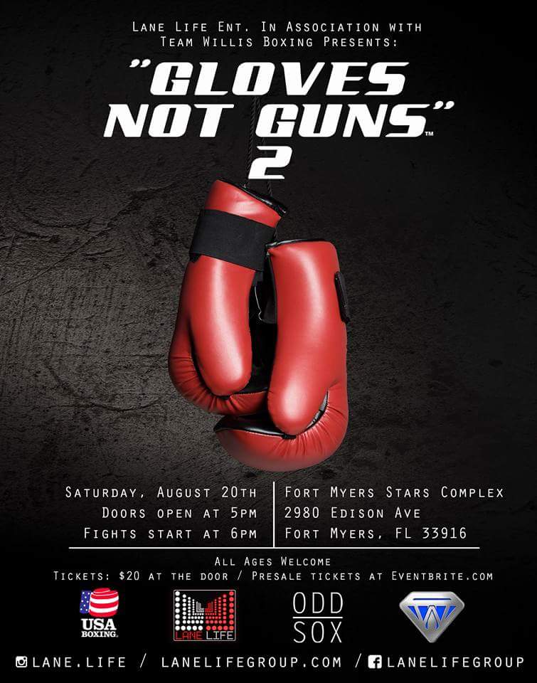 projectftmyers's tweet photo. Our team will be at #GlovesNotGuns 2 tonight! Great benefit event for our local community! Come support and say hi!👋 https://t.co/TWo3WzSAP4