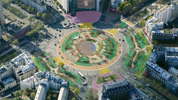 Paris is redesigning its major intersections for pedestrians, not cars buff.ly/2bvscIT