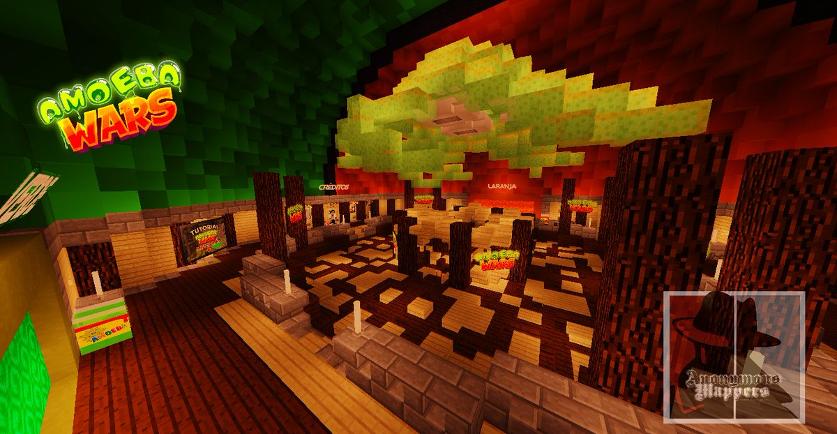 AnyMapper's tweet image. Novidades Galerinha Em breve Novo mapa para o mine game criado pelo @Nevoska #AmoebaWars