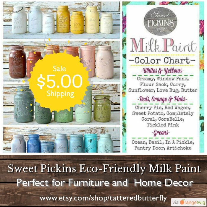 Sweet Pickins Milk Paint Color Chart