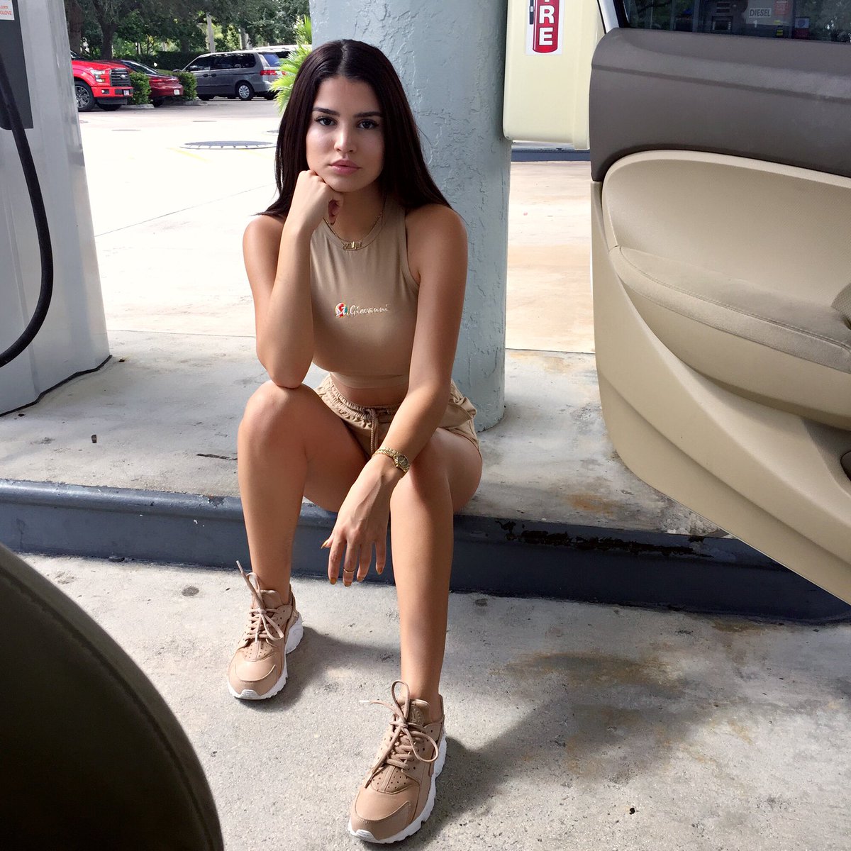 gas station photo ops