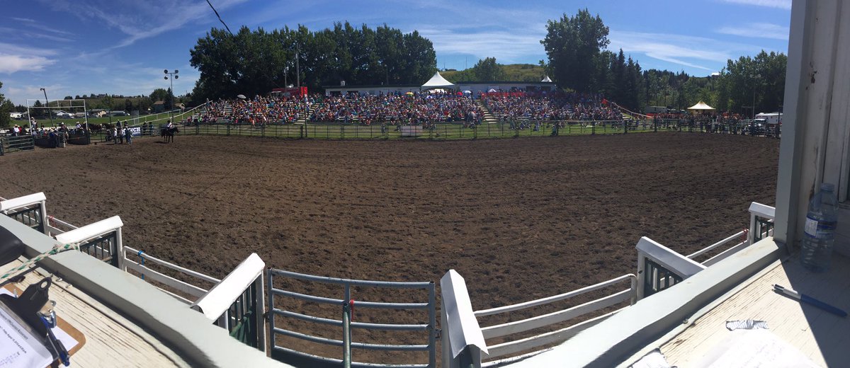 Great day at Pincher Creek Pro Rodeo <a href="/DavidAPoulsen/">David A. Poulsen</a> <a href="/WayeScott/">Scott Waye</a> <a href="/outlawbuckers/">Jonathan Kmita</a> <a href="/BarcodeBuckers/">Dustin Thompson</a> <a href="/prorodeocanada/">Pro Rodeo Canada</a>