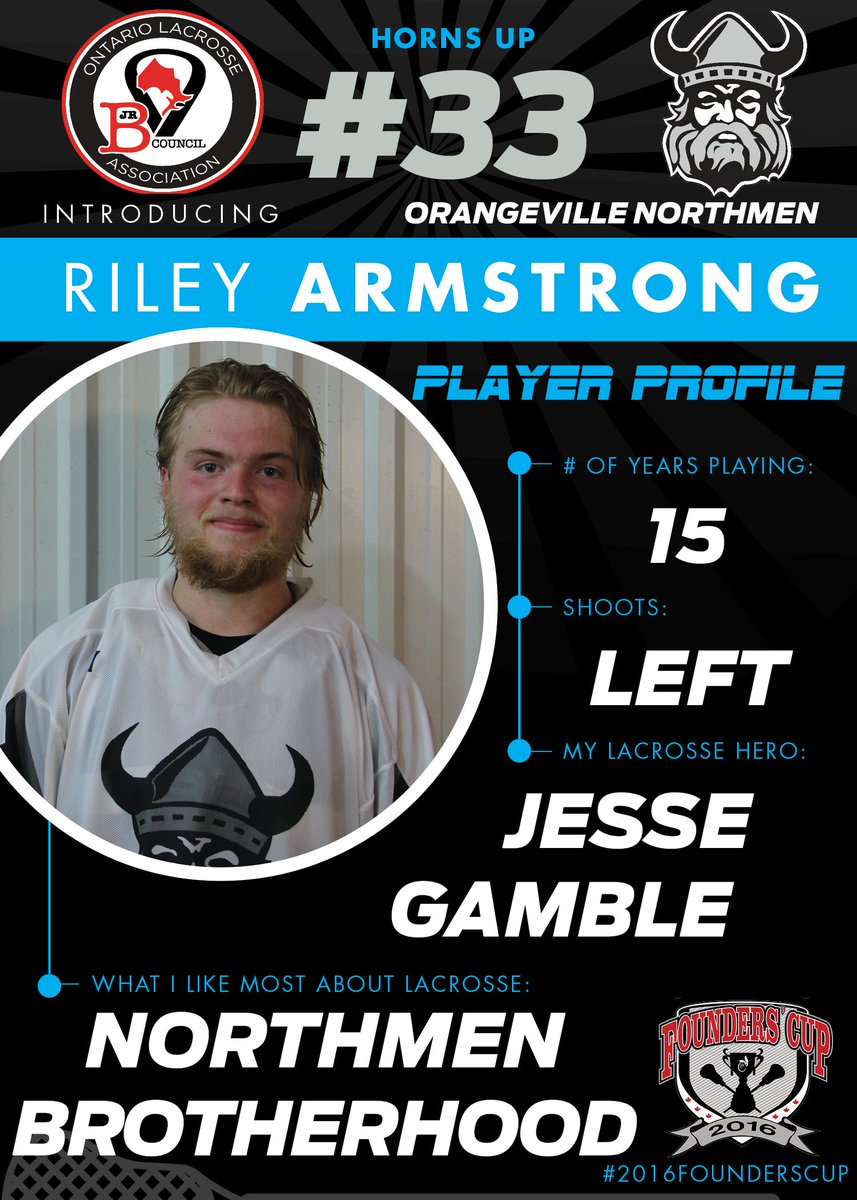 1 hour until <a href="/JrBNorthmen/">Orangeville Jr. B Northmen</a> v <a href="/Chill_WHAT/">Calgary Chill Lacrosse Club</a> (live 🆓 by <a href="/JVIVideo/">JVI Sports Network</a>)!

Meet the Northmen: K Waters | M Sutton | R Armstrong