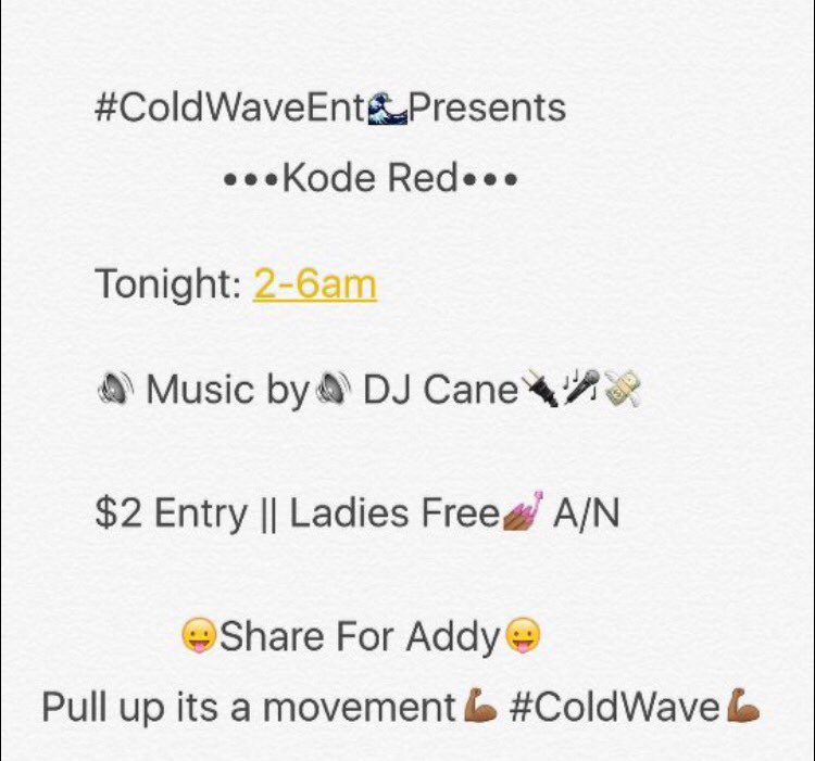 ColdWaveEnt's tweet photo. GreeneStreet After Party In Camp Green Addy droppin @10 #NCAT #NCAT20 #UNCG #Wssu #Koldwave https://t.co/0JKItONdjB