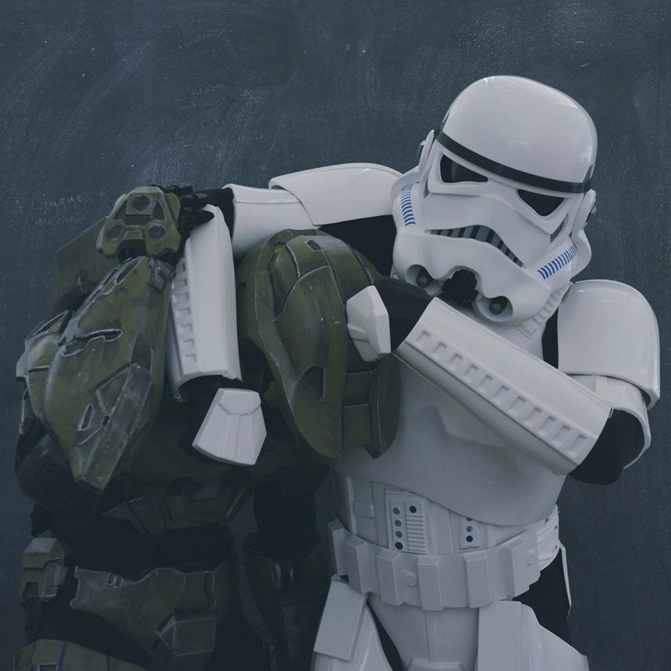 Just messing around with <a href="/drlongshotx/">Spartan LongShot-X</a> for our <a href="/VanCG_GB/">Galactic Battles</a> photo shoot! #vangalacticbattles #vancouver #starwars #halo