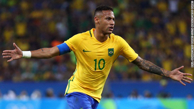 cnnbrk's tweet image. OLYMPICS: Brazilian men win nation's first soccer gold, defeating Germany on penalty kicks. cnn.it/2b6BhZi