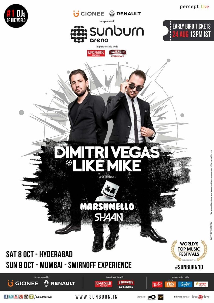 RedOmEnt's tweet photo. Gearing up for this one.. @SunburnFestival #sunburnarena #dimitrivegasLikeMike #RedOm @dimitrivegas @likemike https://t.co/LR4vTPTGc1