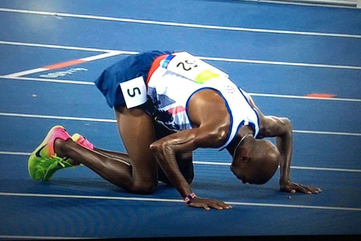 Almeena's tweet photo. The greatest British athlete of all time! #MOGOLD #Rio2016 https://t.co/Olz6VzApl7