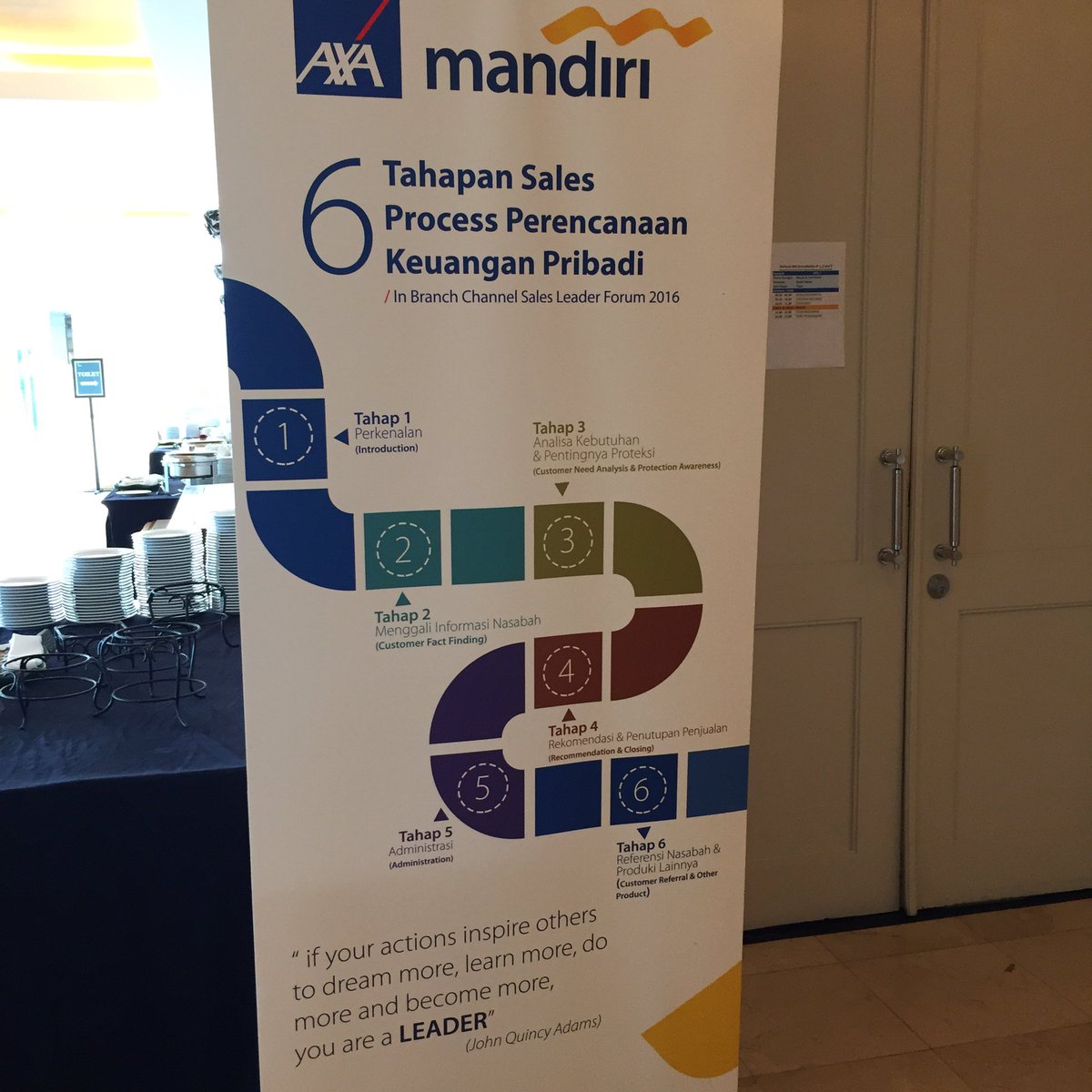 Six Step for maximum result 😉 #ibsl2016 #leaderinme #proudofaxamandiri #groupJP2