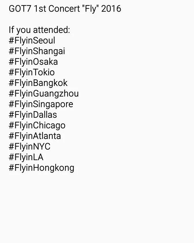 BAM2SQUARED's tweet photo. Don't forget to trend #.THANKSGOT7FORFLYINTHEWORLS at AUGUST 22 00:00KST after #FLYINSEOULFINAL!! #GOT7 #IGOT7 https://t.co/AnatgPYHqc