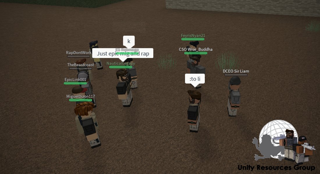 UnityGroupRBLX's tweet image. Gaining new personnel and many new changes to Unity itself. #UnityResourcesGroup #ROBLOX
