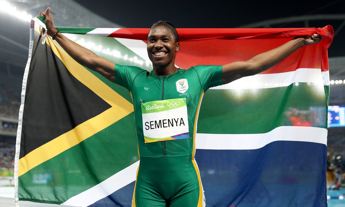 Clint_ZA's tweet photo. #CasterSemenya #HandsOffCaster #CasterGold #CasterIsMokgadi πΏπ¦ https://t.co/qEkxlSqyfc