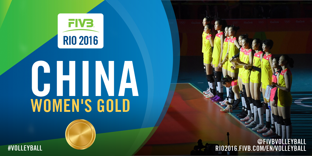 ROLY5573's tweet photo. OLYMPIC GAMES WOMEN'S VOLLEYBALL
THE FINAL!
China 3 - 1 Serbia
Match Statistics
#Rio2016 #volleyball #GOLD #Silver https://t.co/Y1OoN9bosm