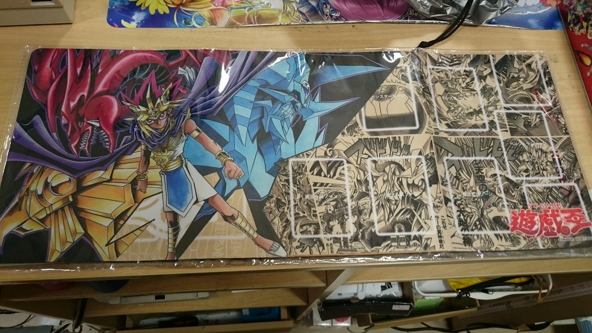 遊戯王　プレイマット　アテム　遊戯　海馬 遊戯王 プレイマット アテム 遊戯 海馬
