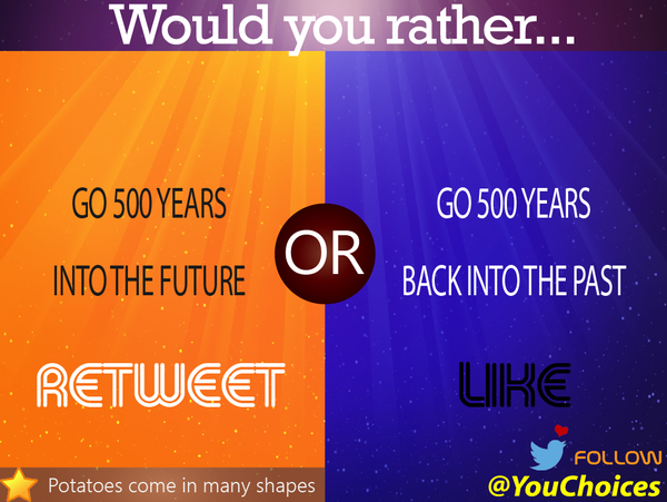 Future or past?