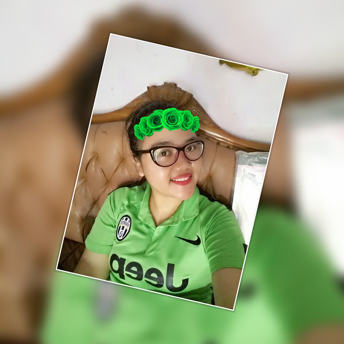 echanie's tweet image. Love green juvedonna #JuventusFiorentina