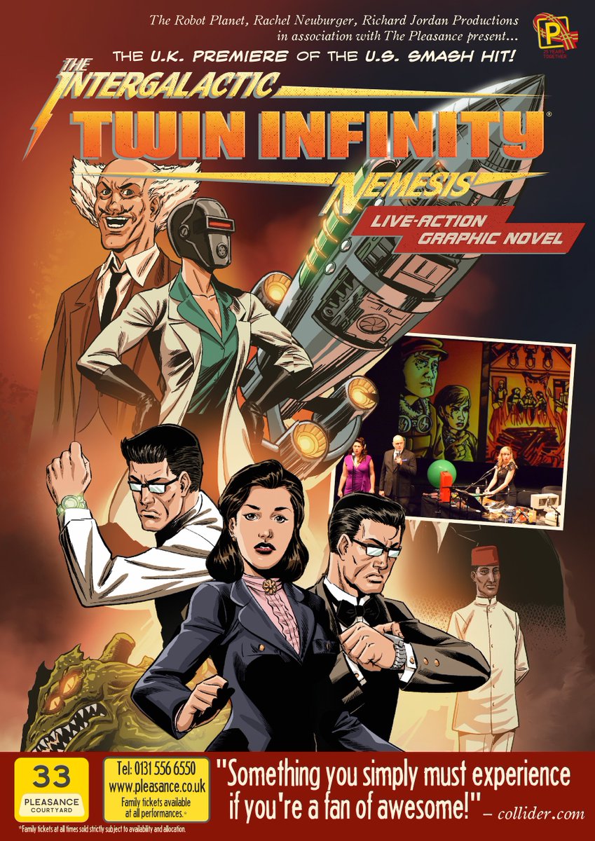 IntNemesis's tweet image. Just eight shows to go at #edfringe #edfringe2016. Huge thanks to everyone who came out so far! We&apos;ve had a blast!