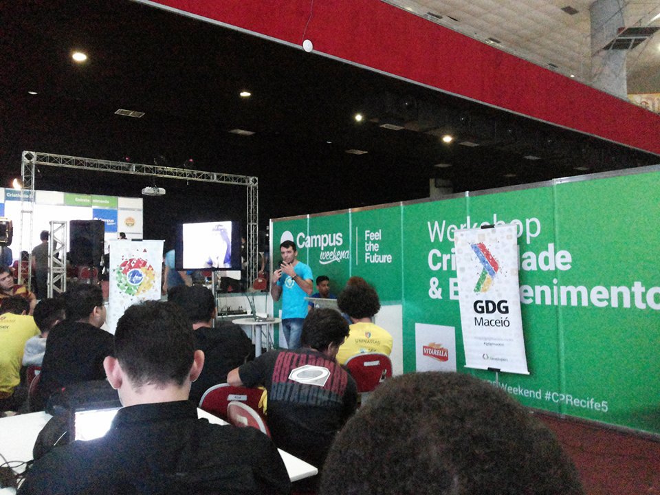 CampusPartyBRA's tweet photo. A Fantástica Fábrica de Aplicações com RubyOnRails no Workshop II #CPRecifeWeekend #CPWeekendRecife https://t.co/CcGESs80TR