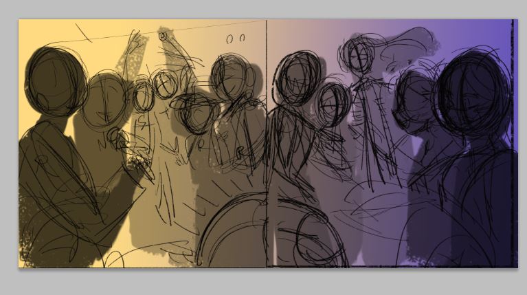 再來週学校が始まる.....学校が始まる前に.......描きたいஇдஇ 
