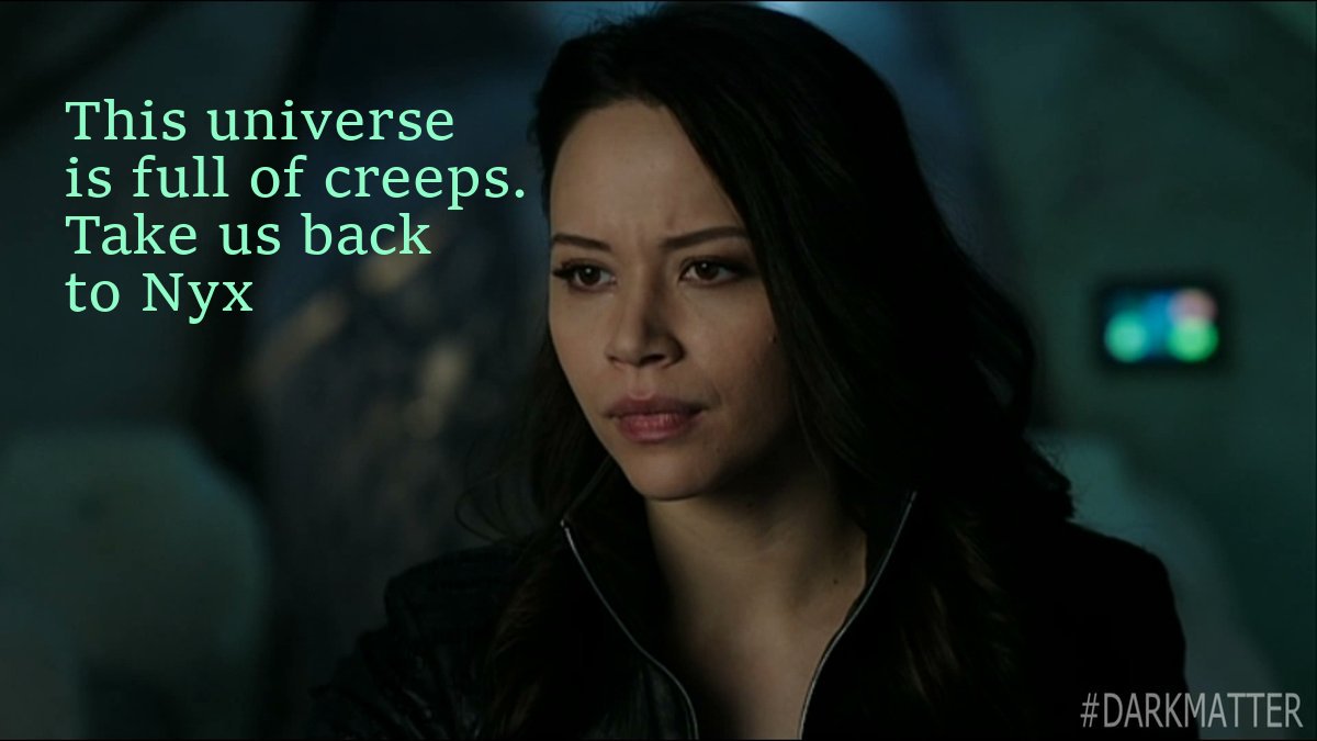 blinktumbl3's tweet image. #DarkMatter 2x08 summary #2boss