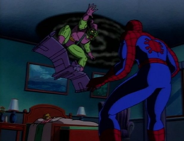 .<a href="/spidermanTAS/">Spider-Man TAS</a> Turning Point. Some of the best work from C. D. Barnes and Neil Ross. Wonderfully tragic ending.