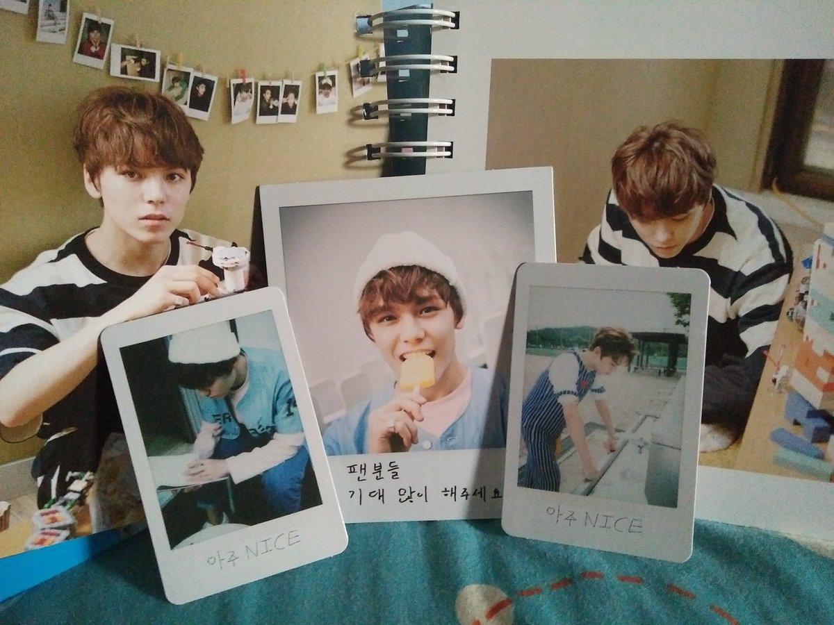 hyunmichwe's tweet photo. Finally vernon pc complete! 😁💞 https://t.co/9gn6Q5CARz
